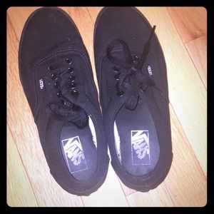 Black Vans